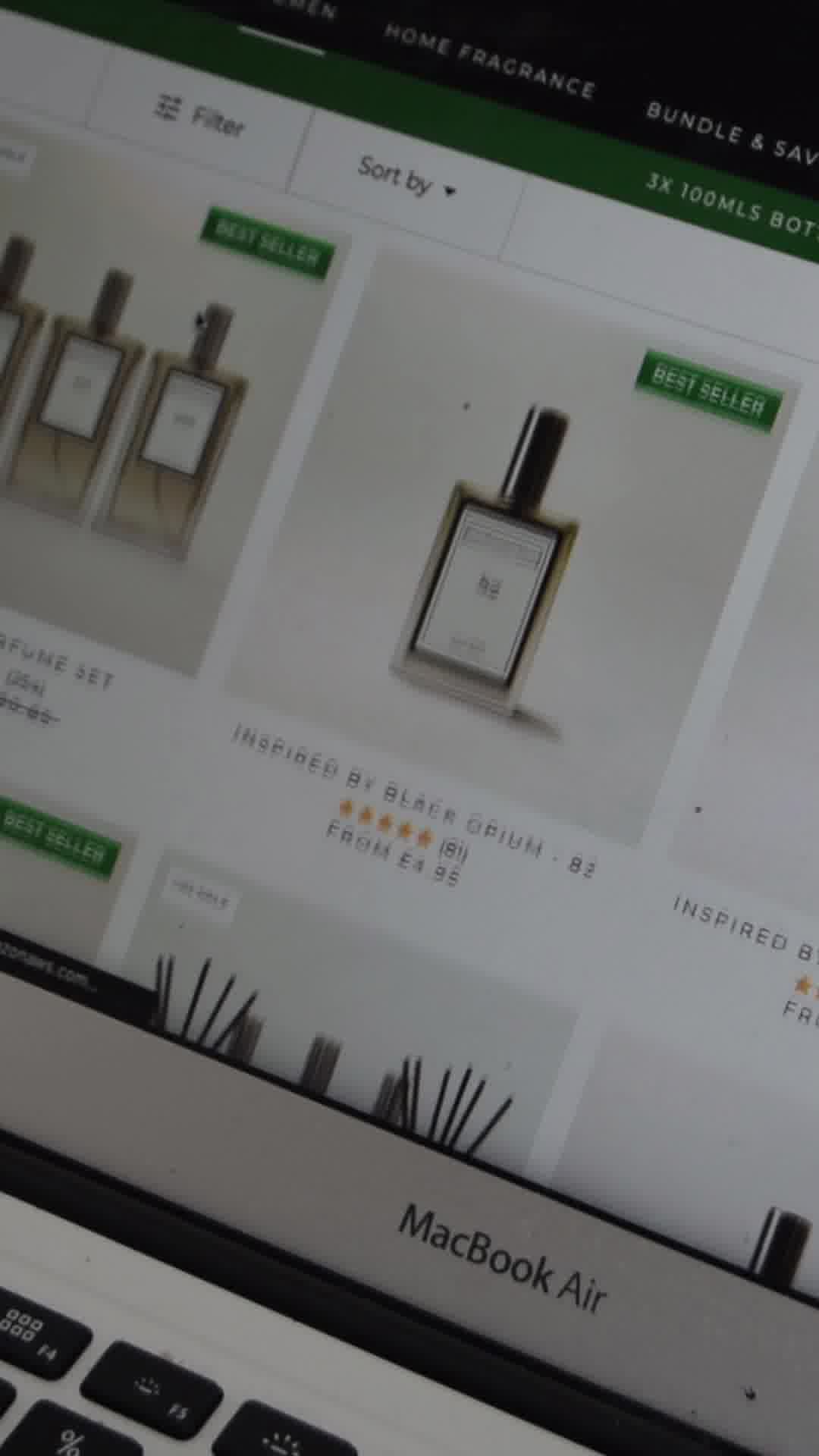 The Essence Vault Comparison ad example