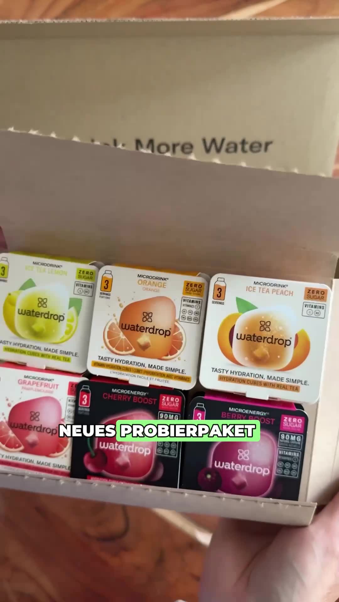 waterdrop Food & Beverages ad example