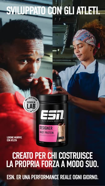 ESN International Supplements ad example