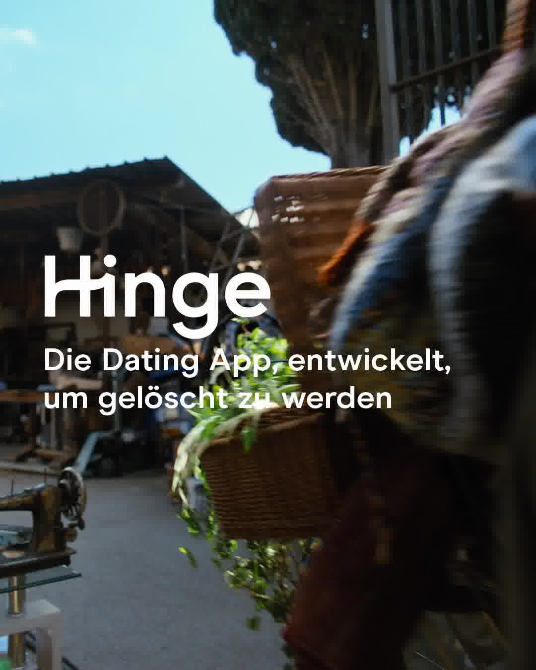 Hinge Dating ad example
