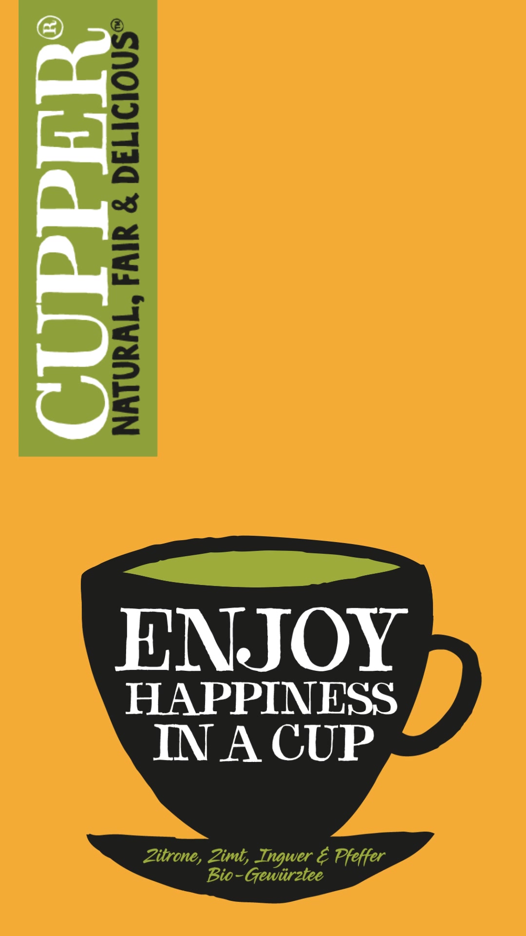 Cupper Teas Food & Beverages ad example