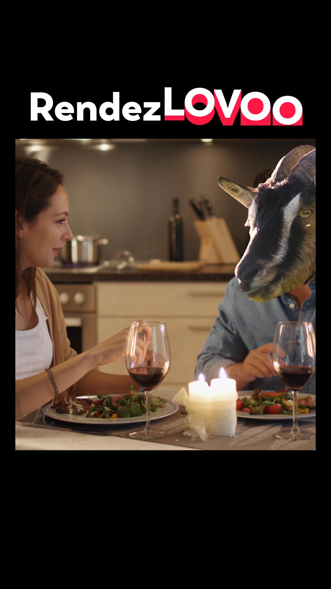 LOVOO Dating ad example
