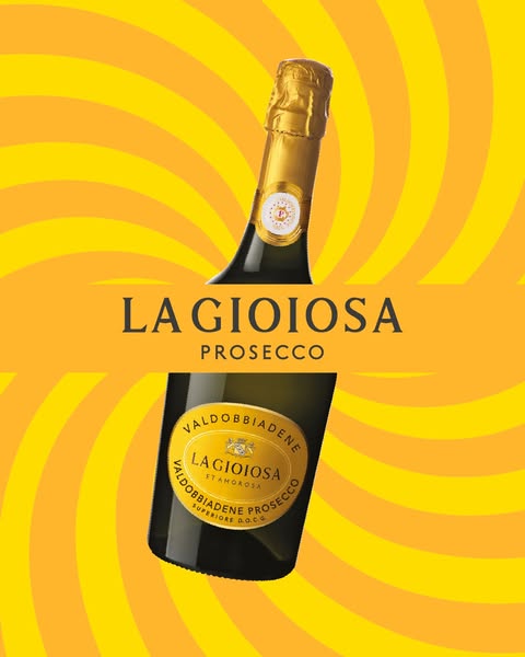 La Gioiosa Alcohol ad example