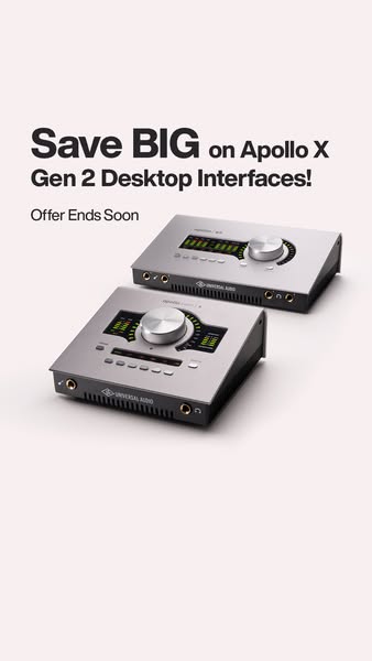Universal Audio Consumer Electronics ad example