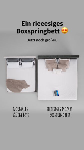 Mozart Bett Home & Living ad example