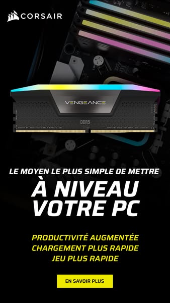 Corsair Gaming ad example