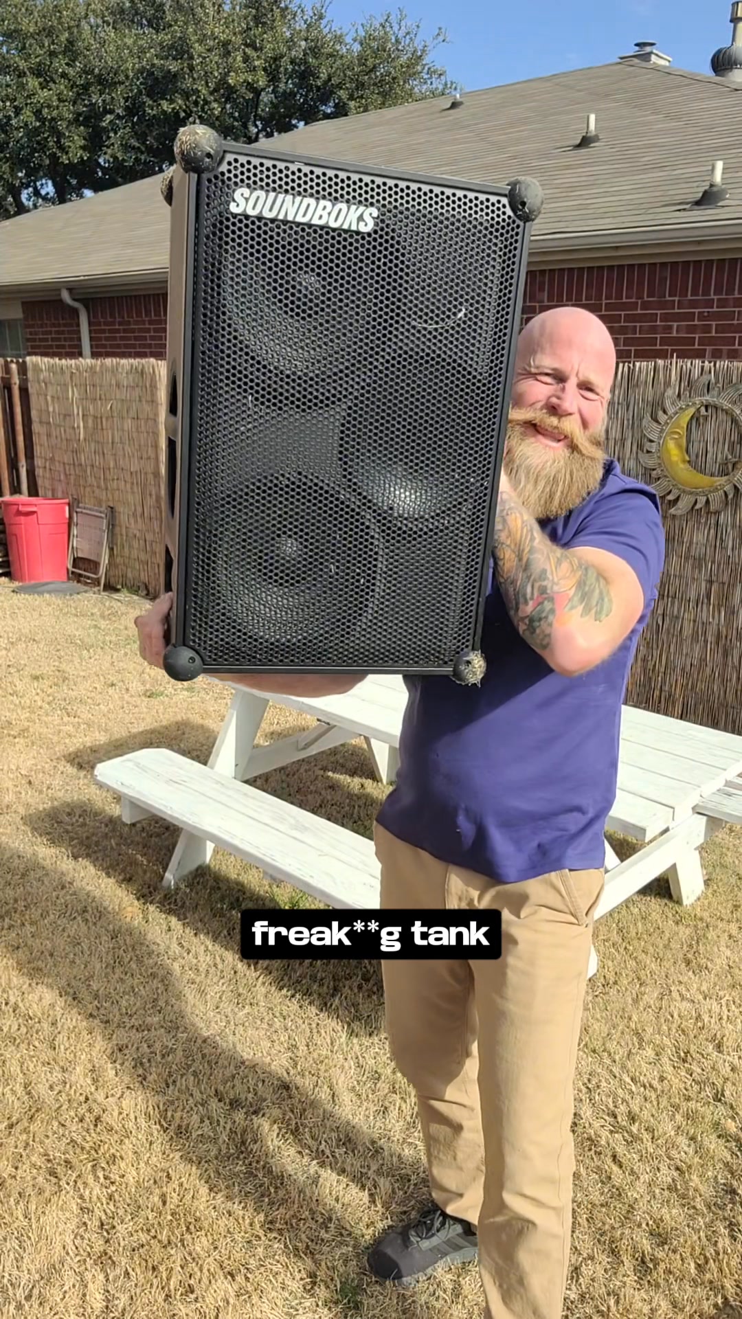 Soundboks DE Question sticker ad example