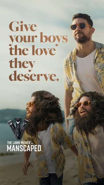 MANSCAPED Beauty & Personal Care ad example
