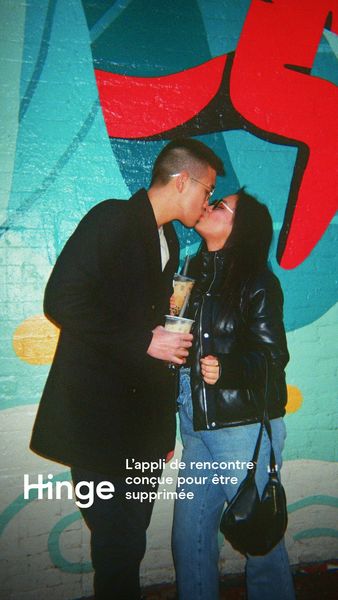 Hinge Dating ad example