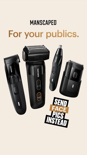 MANSCAPED Beauty & Personal Care ad example