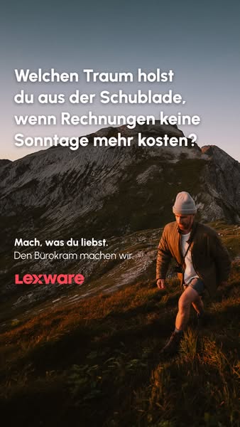 Lexware Software & Apps ad example