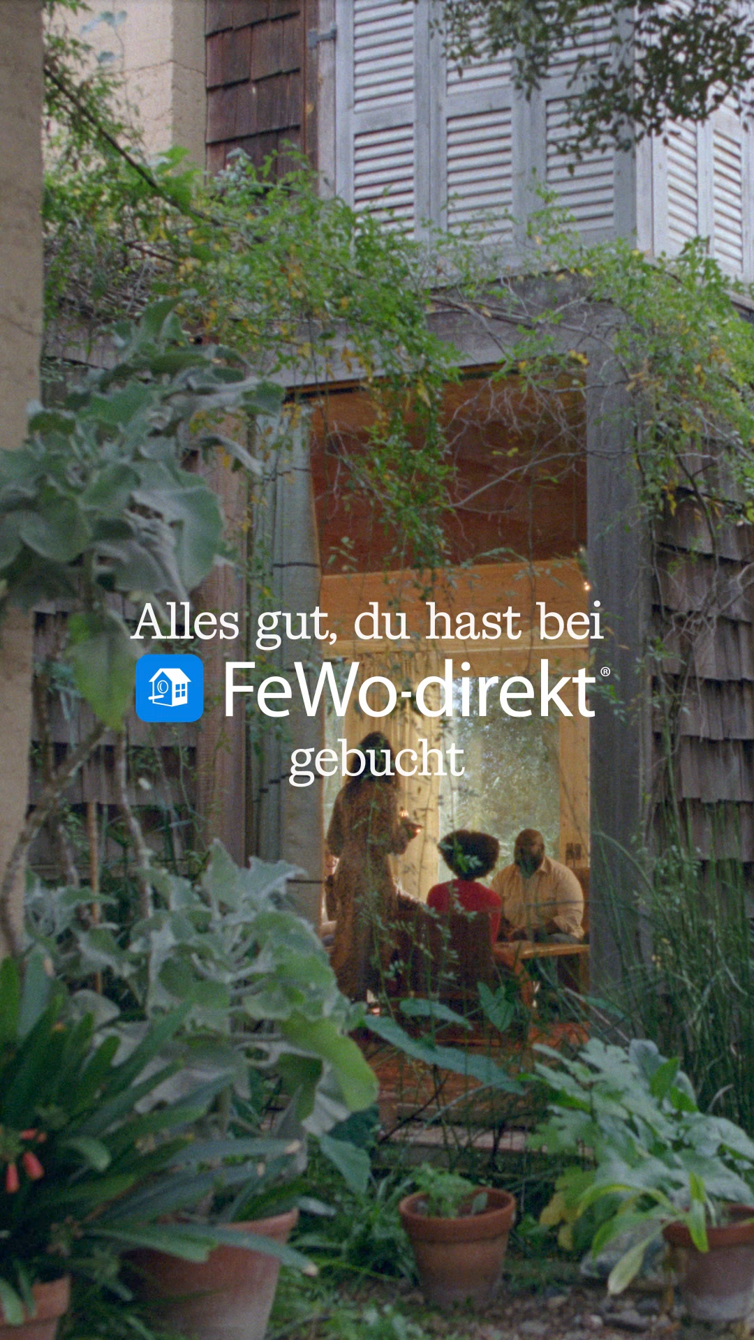 fewodirekt Travel & Hospitality ad example