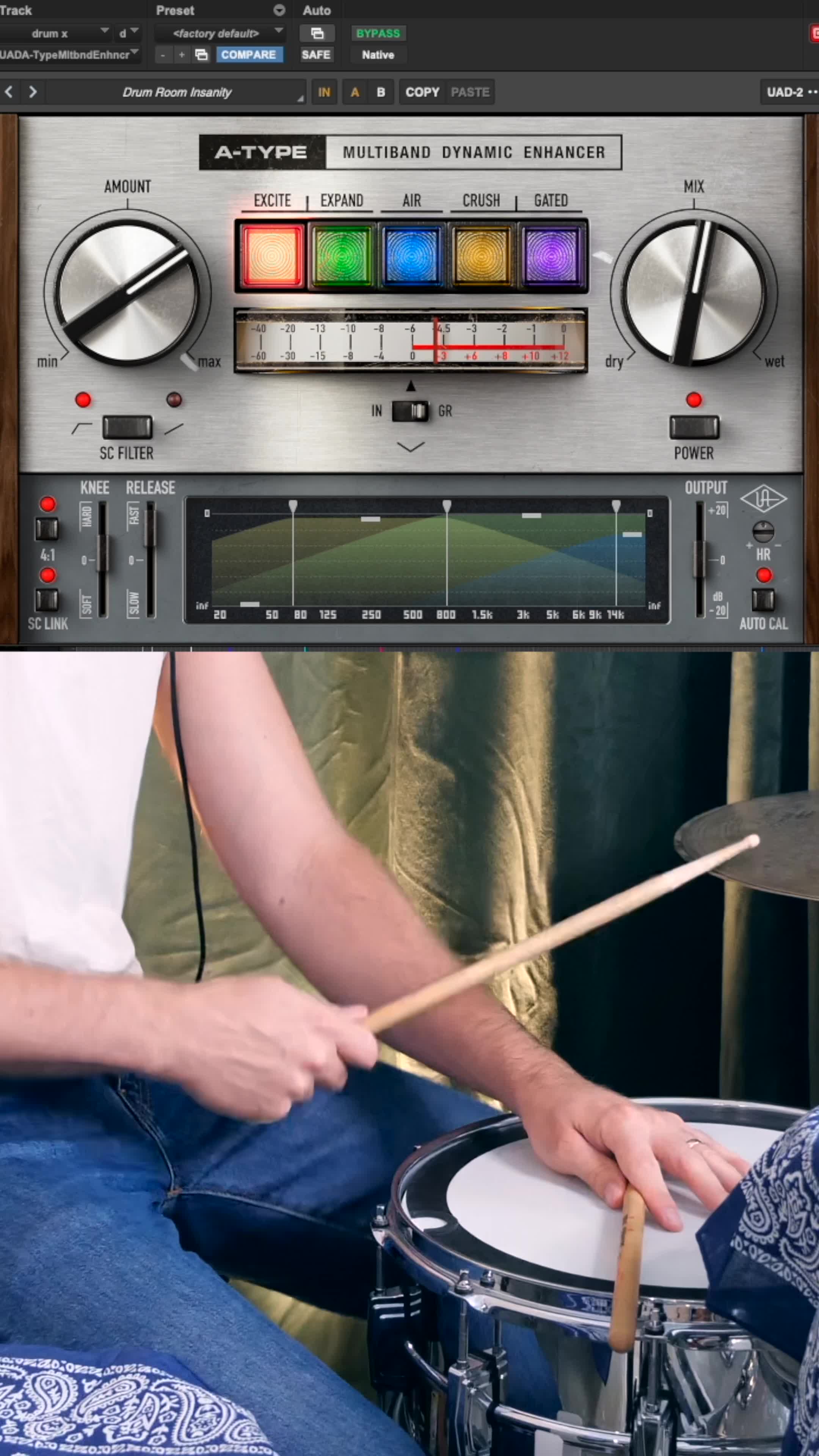 Universal Audio Consumer Electronics ad example